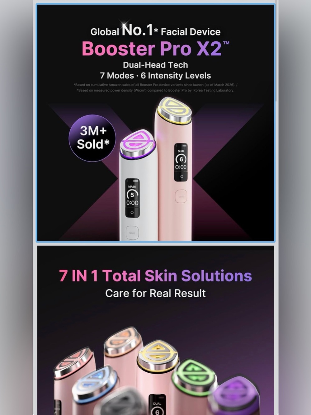 Medicube AGE-R Booster Pro Pink Brand New Sealed Skincare Device - Picture 8 of 10
